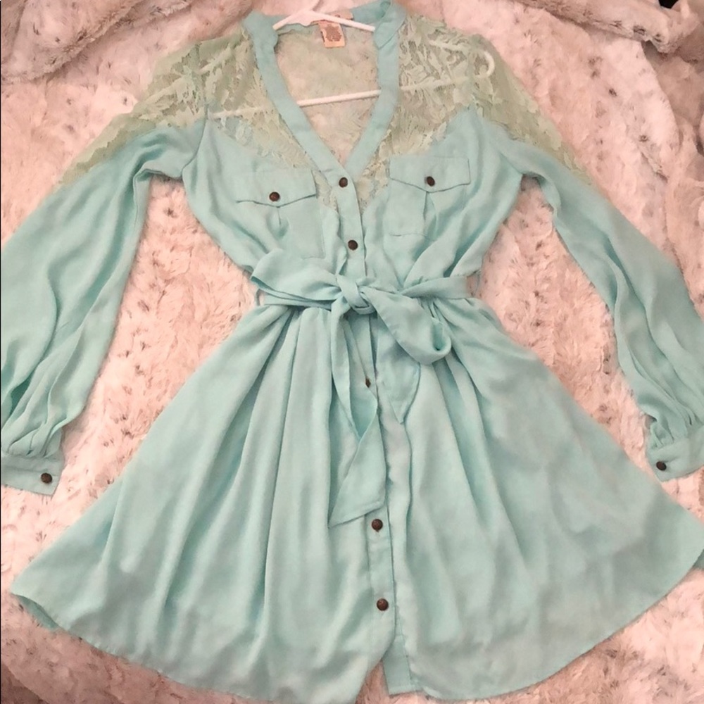 Turquoise summer dress!